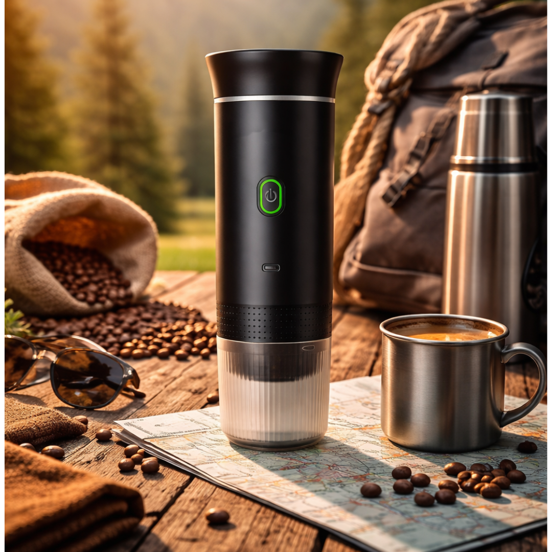 3-in-1 portable coffee maker
